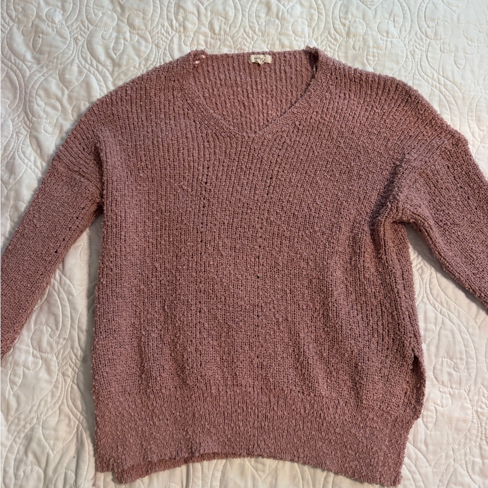 Debut long sleeve knit sweater size small